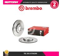 09989510 Coppia disco freno anteriore (MARCA-BREMBO)..
