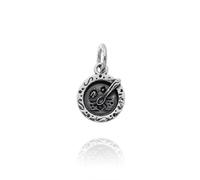 09996 Charm in Argento 925 Piatto Pappa Giovanni Raspini