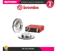 09A45810 Coppia disco freno anteriore (MARCA BREMBO)..