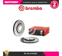 09A72111 Coppia disco freno anteriore (MARCA-BREMBO)..