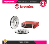 09A96910 Coppia disco freno anteriore (MARCA-BREMBO)..
