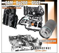 0AM DQ200 Master overhaul Meccatronica repair kit Accumulatore, Cover, Corpo ,