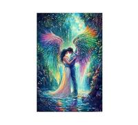 0eros & Psiche Stampa ad acquerello - mitologia greca storia d'amore Art-1_2 (3)