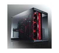 RAIJINTEK Paean Desktop Nero, Trasparente