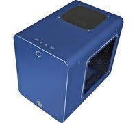 Raijintek compatibile METIS PLUS Mini-ITX Gehäuse - blau Window