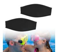 0XBIT 2 Pezzi Cinturino per Maschera per Occhiali da sub, Cinghia per Occhiali da Immersione, Cinghie Della Maschera del Neoprene, Adatto per Occhiali da sub e Maschere da sub