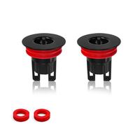 0XBIT Antiodore Scarico Doccia, 2 Pezzi Piletta Doccia Pavimento, Piletta Doccia con 2 Guarnizioni, Design Flottante Magnetico, per Tubi ABS 28-45 mm, Bagno, Cucina, Lavello