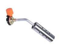 0XBIT Cannello A Gas, Acciaio Inossidabile Bruciatore A Gas, Design Antivento Lanciafiamme, Pompa D'Aria Fiamma Ossidrica Portatile Adatta Per Cucinare In Cucina, Diserbo E Campeggio