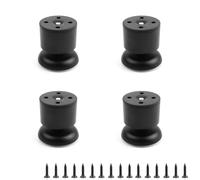 0XBIT Piedini Regolabili per Mobili, 4 Pezzi Gambe per Mobili, Regolabile in Altezza, 1-15 mm Metallo Piedini Regolabili, Base Ispessita, Piedini Mobili per Tavoli, Armadi, Credenze e Divani