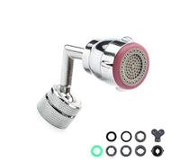 0XBIT Prolunga Rubinetto Cucina Multifunzione, Rubinetto Allungabile con Rotazione 720°, Faucet Aerator con 2 Modalità Spruzzo, Testa Rubinetto Rotante per Cucina, Bagno