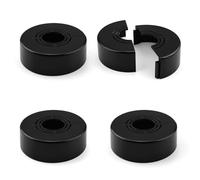 0XBIT Rosetta Copri Foro Muro 3 Dimensioni in 1, 4 Pezzi Rimovibile Rosette per Termosifoni, Rosetta Termosifone Diametro Diviso in 21 mm/26 mm/33 mm, per Rubinetto, Radiatore