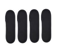 0XBIT Spallacci Zaino, 4 Pezzi Guaine per Cintura di Sicurezza, Spallacci Zaino Ricambio con Imbottito, Assorbimento Degli Urti Antiscivolo, per Borse da Viaggio, Zaini Outdoor, Borse a Tracolla