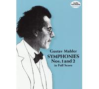 マーラー: 交響曲 第1番 ニ長調 「巨人」、第2番 ハ短調 「復活」/ドーヴァー社大型スコア