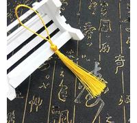 1 0~100pcs 13cm Nappe W/ Loop Per Segnalibro Artigianato Fai da Te Arti E New