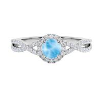 1,0 anelli di fidanzamento gemma - gemma rotonda con anelli di fidanzamento femminile moissanite rosa gialla bianca 10k 14k tono in oro sterling argento proposta di dichiarazione anello di promessa