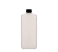 1.000 Bottiglia rettangolare, plastica HDPE, naturale, imboccatura: DIN 25 EPE