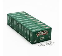 1.000 Fermagli Zincati Leone Dell'Era, N°1 0,80 x 20 mm - punta triangolare