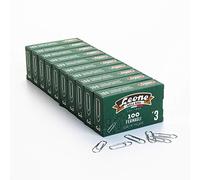 1.000 Fermagli Zincati Leone Dell'Era, N°3 0,85 x 28 mm - punta triangolare