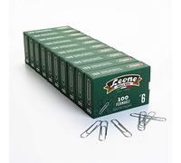 1.000 Fermagli Zincati Leone Dell'Era, N°6 1,20 x 58 mm - punta rotonda