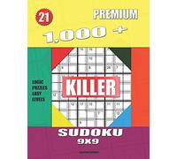 1,000 + Premium sudoku killer 9x9: Logic puzzles easy levels: 21