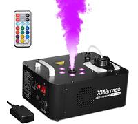 1.000 W Macchina di nebbia verticale con 6 luci a LED e telecomando senza fili per DJ, feste di Halloween o matrimoni