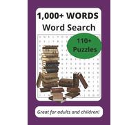 1,000+ Words Word Search Puzzle Book: Word Searches with Easy to Read Print, 1,000 + words | 6 x 9 inches, 224 pages | 110+ Puzzles | Great Gift for Traveling, Holidays, and Free Time