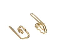 1.000 X Ganci A Spirale In Acciaio Ottone Per Tende | Onestopdiy N
