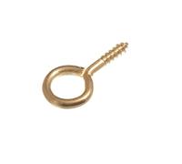 1,000 x Viti IN Occhio Chiuso Ganci Fissaggio (No.4) 2.5mm X 25mm Eb Onest