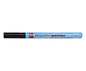1/073 Marabu Brilliant Painter 2 mm, colore: nero