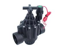 1-1/2" 2" Valvola solenoide normalmente chiusa Acqua 220V 12V 24V Valvola in nylon for irrigazione di giardini agricoli e paesaggi(2,DC Latching(9-12V))