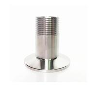 1-1/2" BSPT Male x 2" Tri Clamp SUS 304 Stainless Steel Coupler Fitting Homebrew Beer