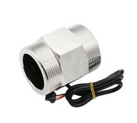 1-1/2 "DC 5-18V Sensore di flusso d'acqua Sensore di flusso in acciaio inossidabile Controllo dell'acqua Interruttore del sensore liquido