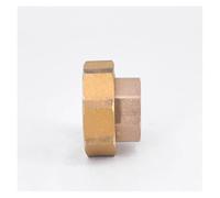 1-1/2" Female To 1" Female Brass Union Pipe Fitting Water Gas Oil For Water Meter