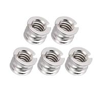1. 1/4 "a 3/8" Metallo Treppiede Adattatore Dado Installazione senza attrezzi DSLR Camera Mount Accessorio Design Compatto Connessione sicura Adattatore treppiede Per Fotografia