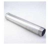 1-1/4" BSP Equal Male Thread Length 250mm 304 Stainless Steel Long Straight Pipe Fitting Connector Adapter
