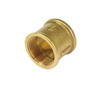 1.1/4" BSP Female Thread Brass Pipe Fittings Round Nut Rod Connector Coupling Full port YZWRWRMKTB
