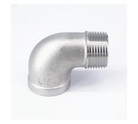 1-1/4" BSP Female to Male Thread 304 Stainless Steel 90 Degree Elbow Connector Pipe Fitting water oil air