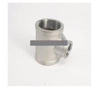 1-1/4" BSP To 1-1/2" BSP Female Thread 304 Stainless Reducing Tee 3 Way Connector Pipe Fitting water oil air