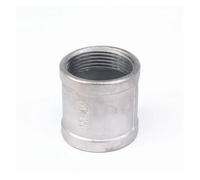 1-1/4" Equal Female Thread Casting 304 Stainless Pipe Fitting Coupling Connector water oil air