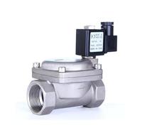 1-1/4" in acciaio inox ad alta pressione elettrovalvola 110V 24V 12V 24v normalmente chiuso (BSP_24VDC_EPDM-SEAL)