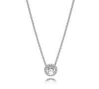 1: 1 Charm Hearts of Necklace Elegance Hearts of Winter