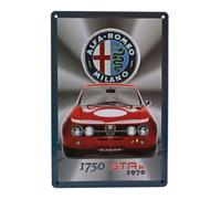 1/1 EDICOLA - ACCESSORIES - 3D METAL PLATE - ALFA ROMEO 1750 GTA M3D19702RB