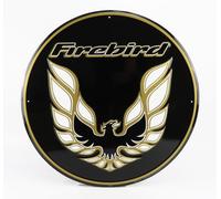 1/1 EDICOLA - ACCESSORIES - METAL ROUND PLATE - FIREBIRD GM B24RD28