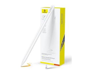 [1:1 Originale] Baseus Penna Compatibile con iPad 2018-2025, Abbinamento Illimitato, 32 Funzioni Personalizzabili, 17h Batteria, Pencil per iPad 6/7/8/9/10, Pro 11“/12.9“/13“, Air 3/4/5/6, mini 5/6