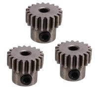 1/10 1/8 RC Auto Ricambi Accessori 3PCS 3.175Mm Albero Pignone Ingranaggi Motore 32DP 48DP 64DP M0.6 3650 3660 RC Car Upgrade