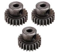 1/10 1/8 RC Auto Ricambi Accessori 3PCS 3.175Mm Albero Pignone Ingranaggi Motore 32DP 48DP 64DP M0.6 3650 3660 RC Car Upgrade