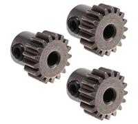 1/10 1/8 RC Auto Ricambi Accessori 3PCS 3.175Mm Albero Pignone Ingranaggi Motore 32DP 48DP 64DP M0.6 3650 3660 RC Car Upgrade