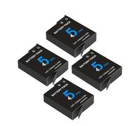 1-10 batterie for fotocamera da 3,87 V 2100 mAh Action 5 Pro, compatibili con DJI, accessori Action 4/3(4 Pc Battery)