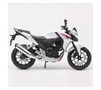 1:10 Compatibile con CB500F Alloy Racing Simulation Metal Street Motorcycle Model Toys Non Include la Batteria