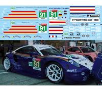 1/10 Decals per Porsche 911 GT3 R/C Le Mans Rothmans 2018 TBD886
